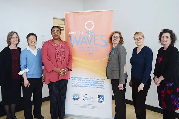 The original Making WAVES leadership team will continue to guide the ADVANCE Office for Faculty Equity at UML